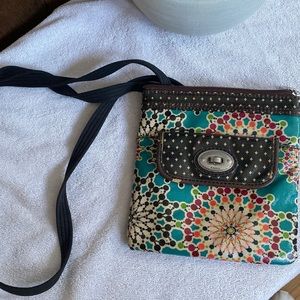Vintage Fossil Crossbody with Wallet